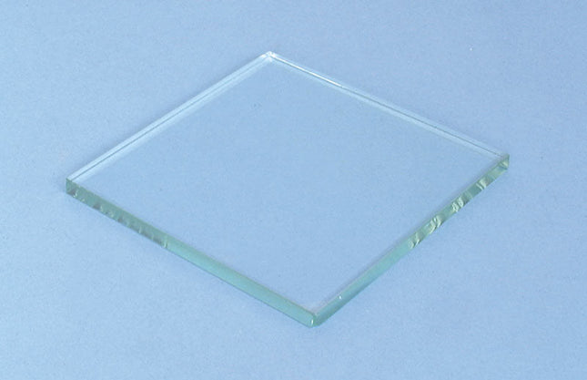 Glass Mixing Slabs 4 x 4 x 1/4" Frost 
